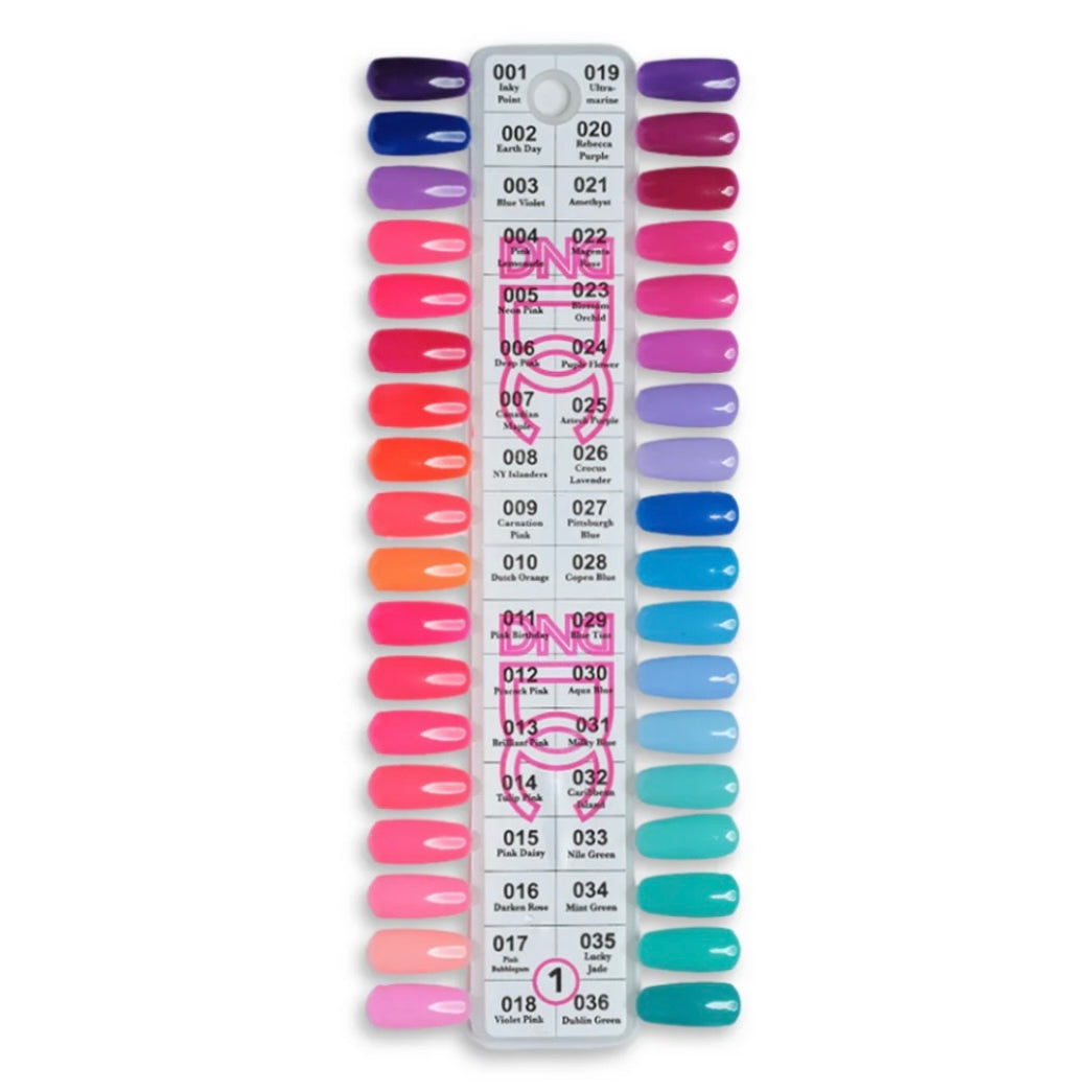 DND DC Color Swatch #1 (001 - 036)